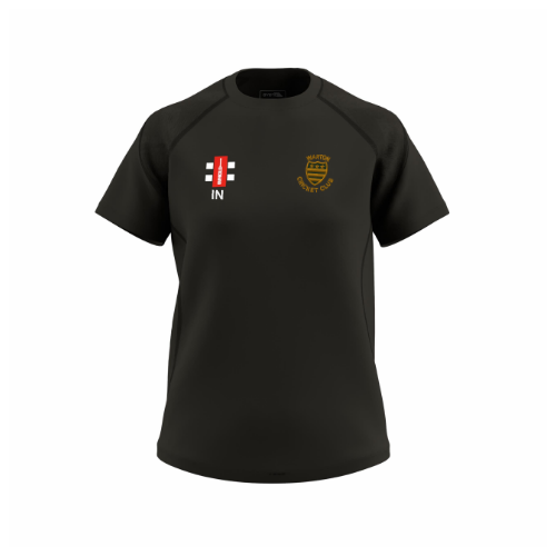 gray-nicolls-warton-cc-t-shirt-donna-gts-manica-corta-nera image 1