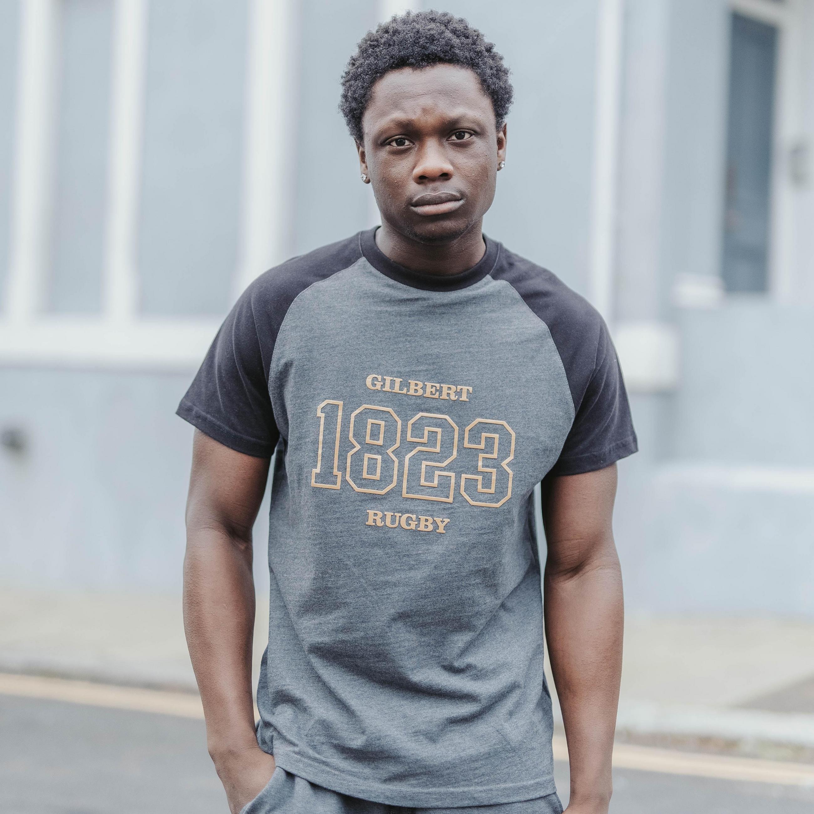 gilbert-rugby-1823-leisure-t-shirt-cotone-unisex image 1