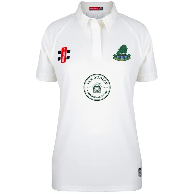gray-nicolls-corvedale-cc-donna-matrix-v2-maglia-cricket-manica-corta-avorio image 1