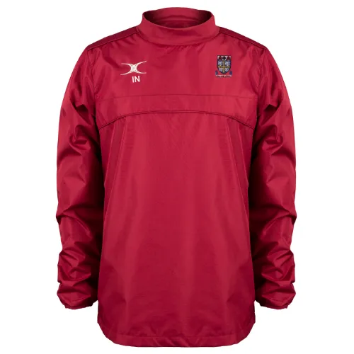 gilbert-rugby-photon-giacca-warm-up-uomo-senior-university-college-rugby-maroon image 1