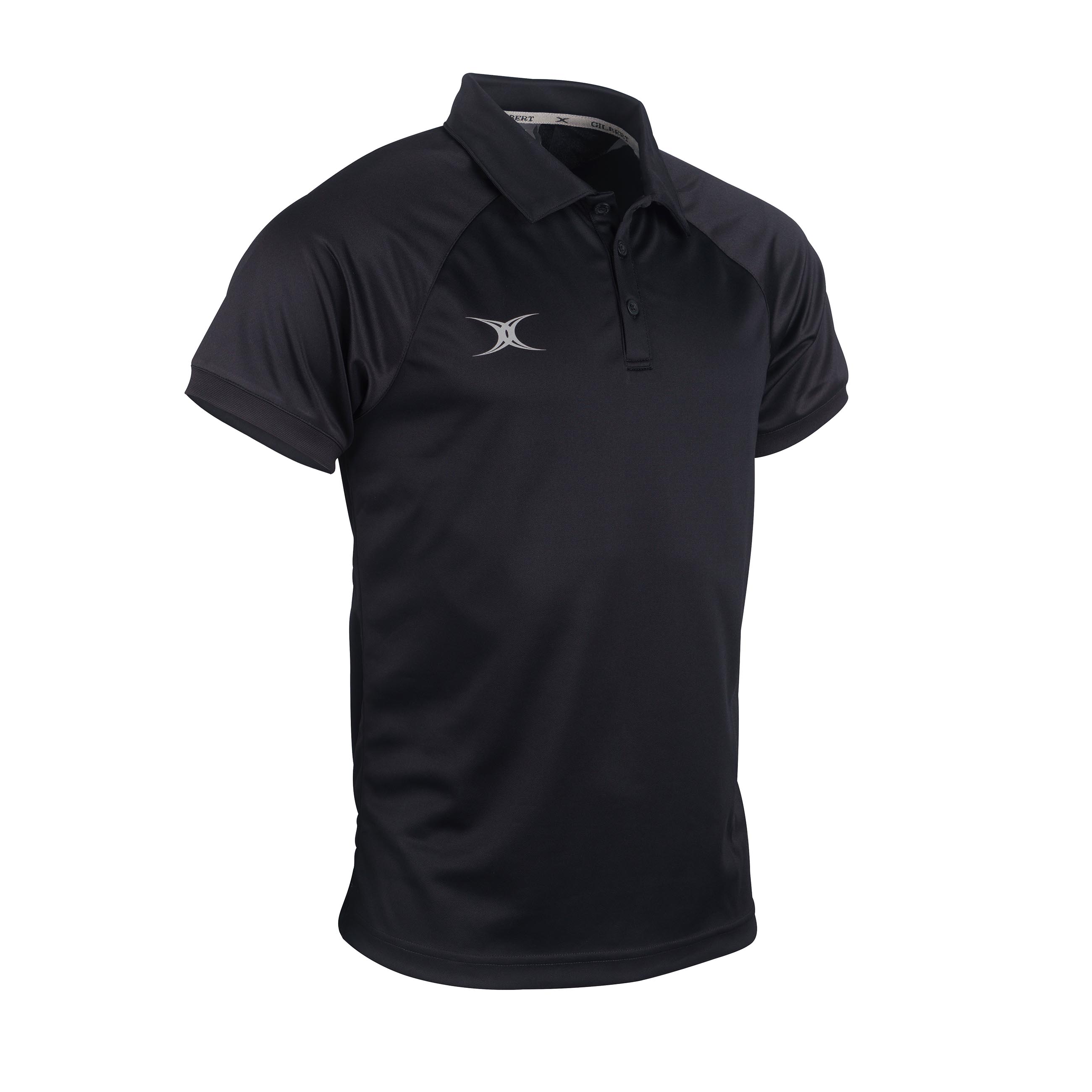 gilbert-rugby-evo-polo-uomo-manica-corta-nero-dark-navy image 2