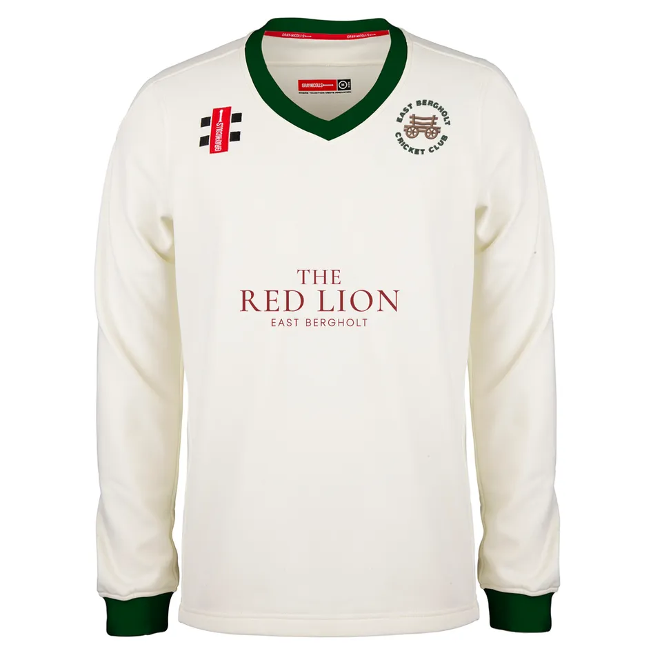 gray-nicolls-east-bergholt-cricket-club-adult-pro-performance-maglione-da-match- image 1