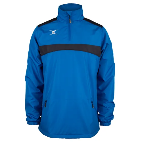 gilbert-rugby-leith-rfc-photon-giacca-1-4-zip-royal-blu-navy-uomo image 1