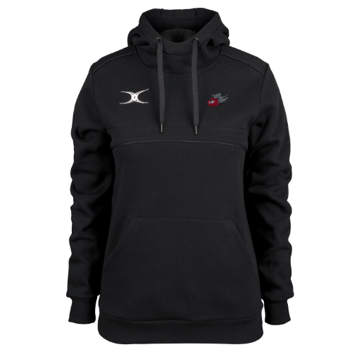 gilbert-rugby-orkney-rfc-ladies-photon-felpa-hoodie-donna-nero image 1