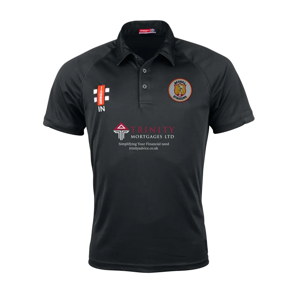 gray-nicolls-bexhill-strikers-matrix-v2-polo-s-s-senior-nero image 1