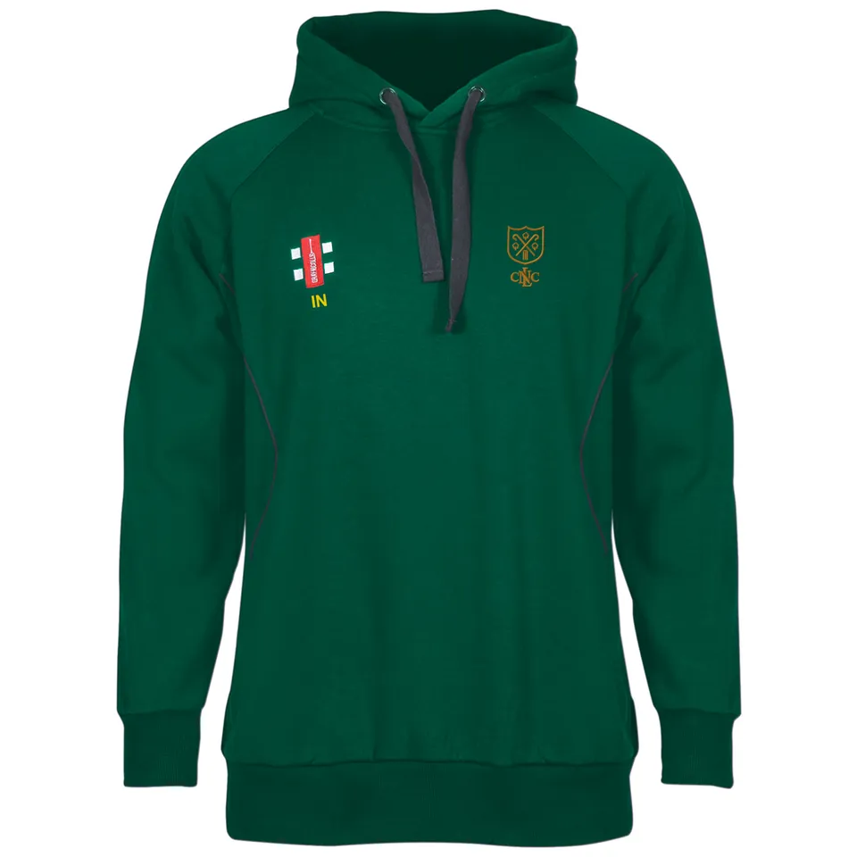 gray-nicolls-storm-felpa-con-cappuccio-adulto-north-london-cc-verde image 1