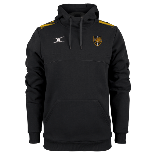 gilbert-rugby-esher-rfc-photon-felpa-con-cappuccio-bambino-nero image 1