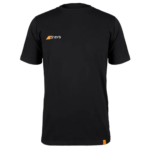 grays-southgate-hc-tangent-t-shirt-bambino-hockey-nero-cotone-bio image 1