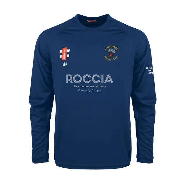 gray-nicolls-astley-bridge-maglietta-manica-lunga-matrix-v2-senior-navy image 1