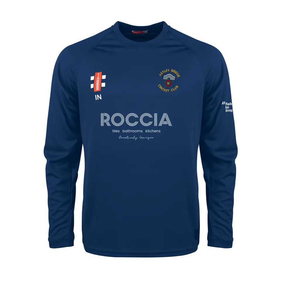 gray-nicolls-astley-bridge-maglietta-manica-lunga-matrix-v2-senior-navy image 1