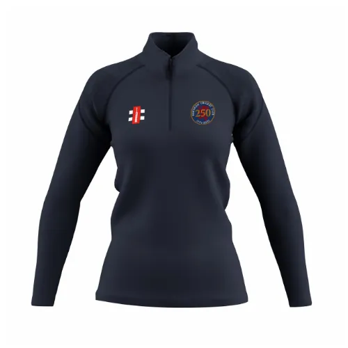 gray-nicolls-gts-pile-1-4-zip-donna-horsham-cricket-club-blu-navy-scuro image 1