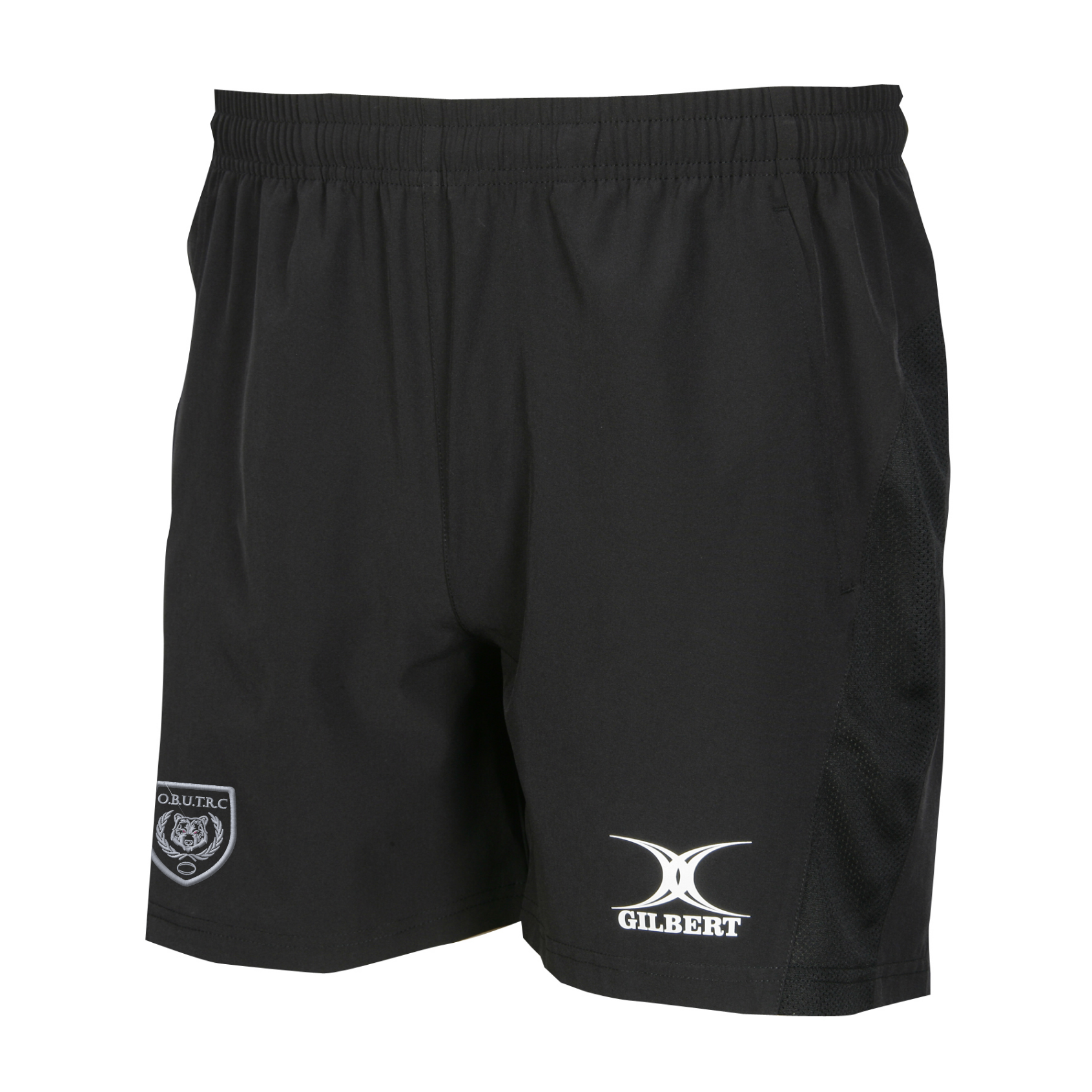 gilbert-rugby-oxford-brooks-university-trc-pantaloncini-leisure-donna-nero image 1