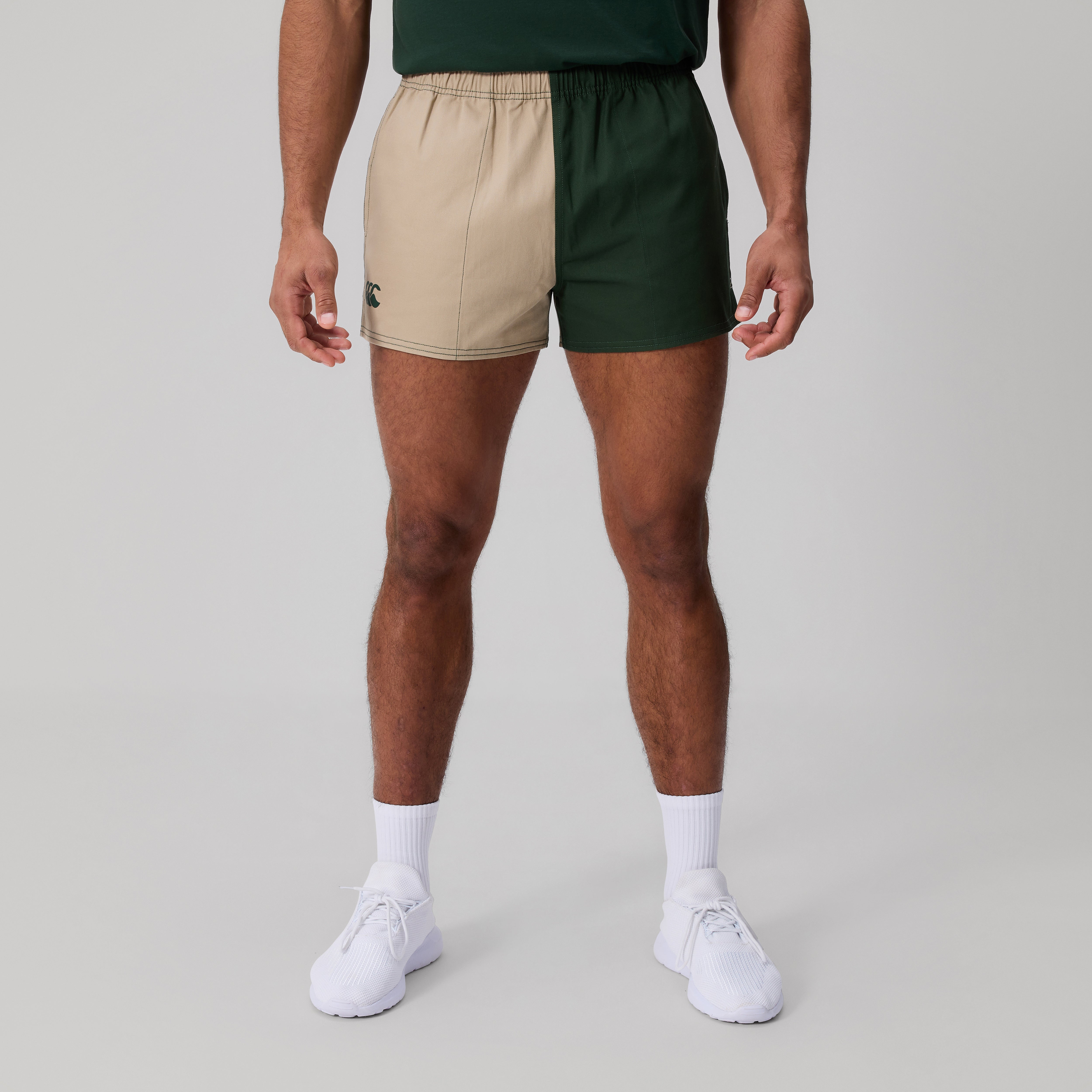 canterbury-fundamentals-harlequin-drill-shorts-green-pantaloncini-uomo image 3