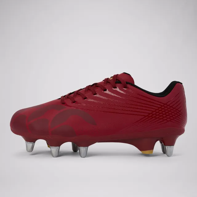 canterbury-stampede-team-sg-scarpe-rugby-terreni-morbidi-rosso image 1