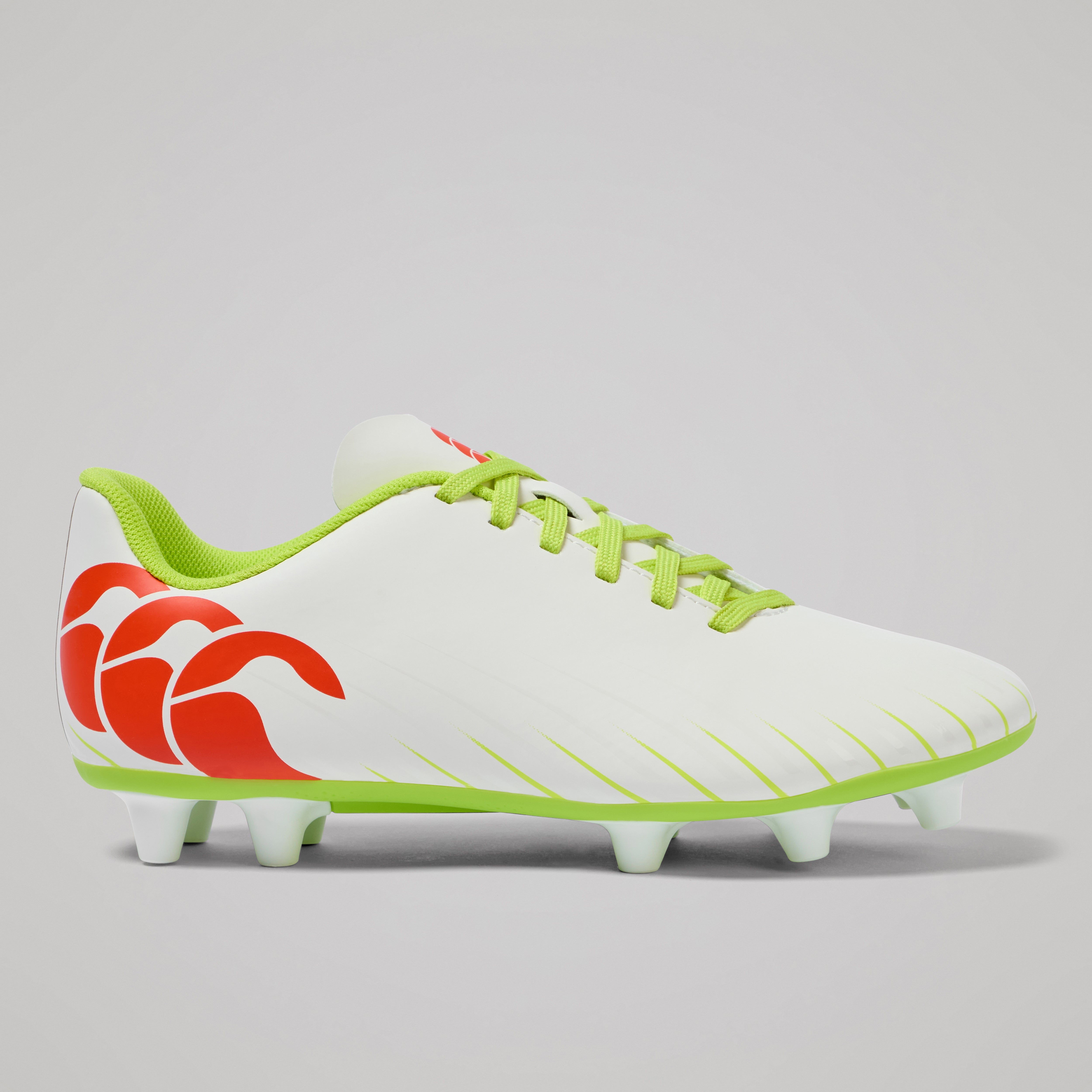 canterbury-speed-falcon-firm-ground-junior-unisex-bianco image 3