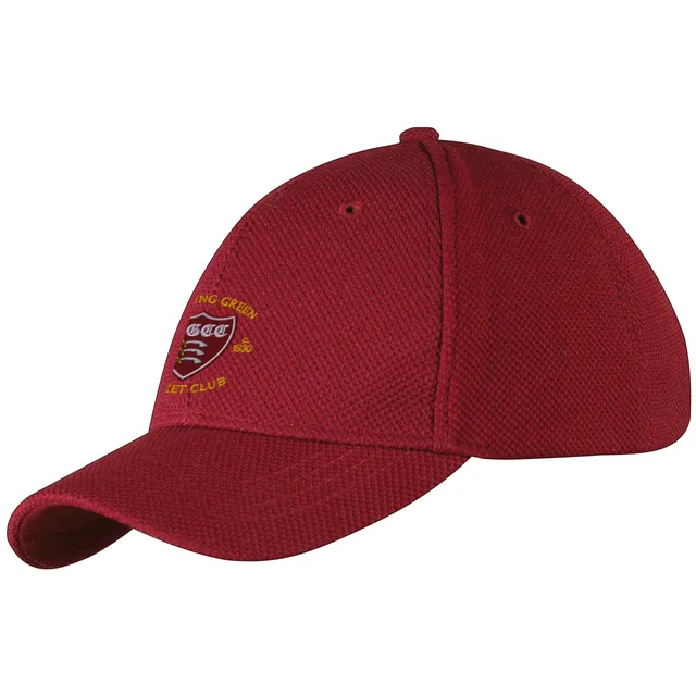gray-nicolls-cricket-cap-bordeaux-matching-green-cc image 1