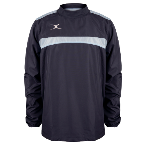 gilbert-rugby-woodbridge-rufc-giacca-warm-up-photon-bambino-blu-navy-azzurro image 1