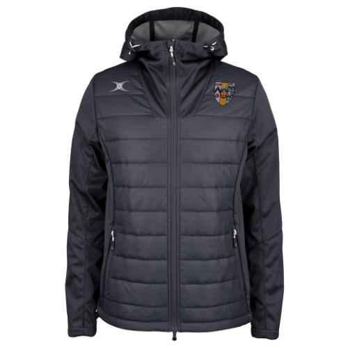 gilbert-rugby-brasenose-college-pro-active-giacca-full-zip-nero-senior image 1