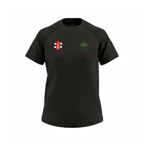 gray-nicolls-cobham-avorians-cc-donna-maglietta-gts-manica-corta-nera image 1