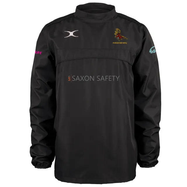 gilbert-rugby-andover-rfc-photon-giacca-warm-up-uomo-nera-senior image 1