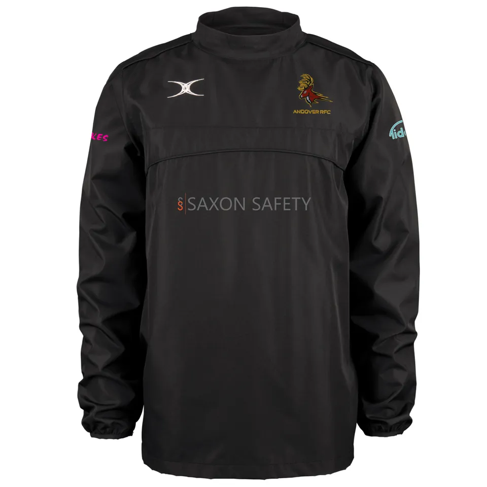 gilbert-rugby-andover-rfc-photon-giacca-warm-up-uomo-nera-senior image 1