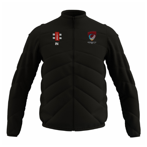 gray-nicolls-gts-giacca-full-zip-junior-black-newquay-cricket-club image 1