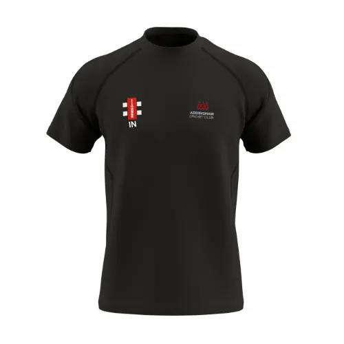 gray-nicolls-addingham-cricket-club-senior-maglietta-gts-manica-corta-nera image 1