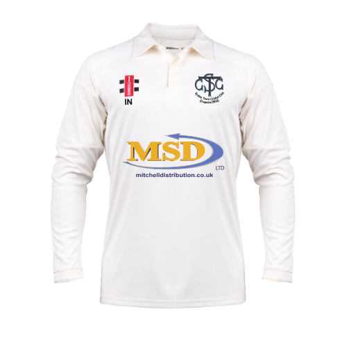 gray-nicolls-syston-town-cc-pro-performance-v3-maglia-manica-lunga-senior-avorio image 1