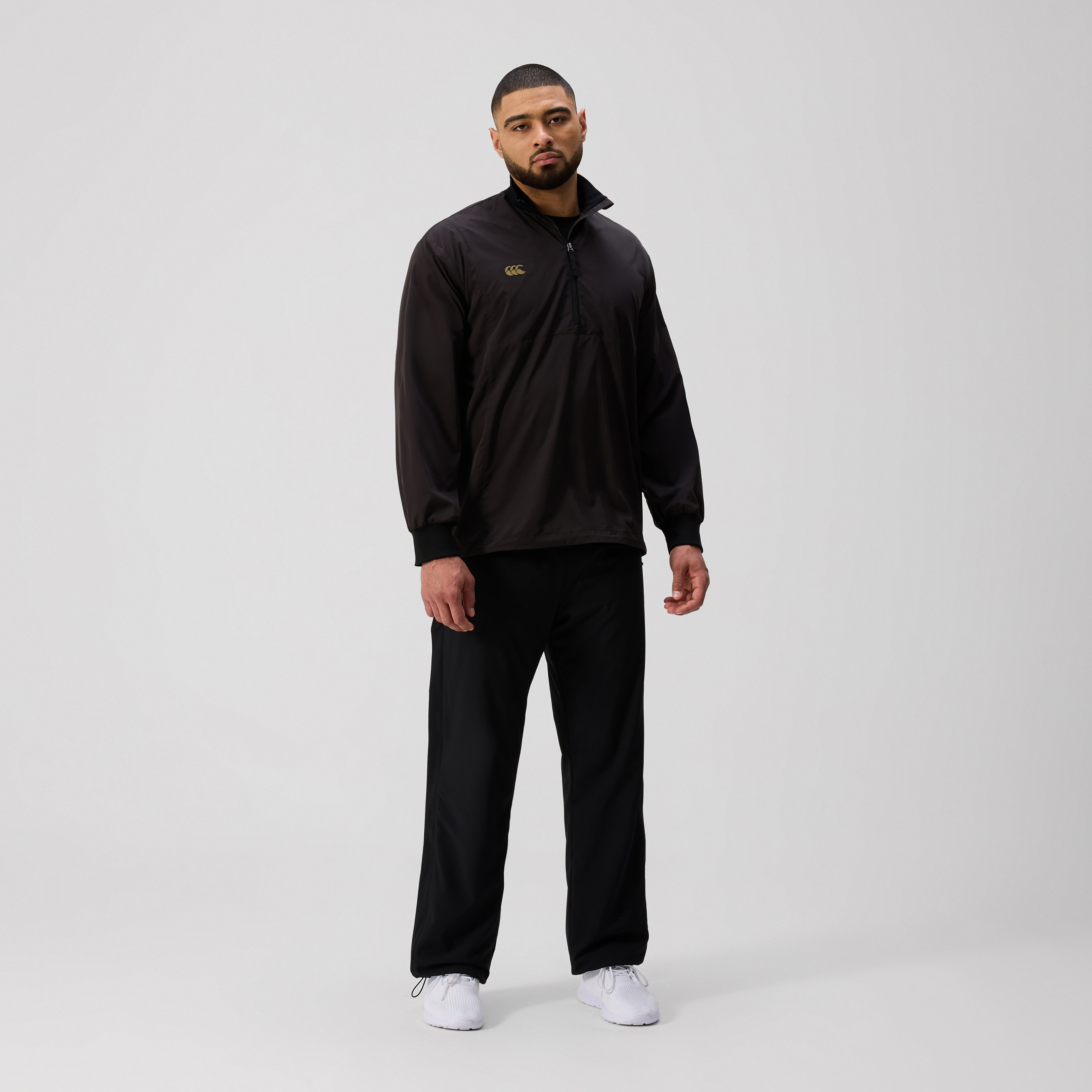 canterbury-tempo-breakdown-contact-jacket-giacca-training-uomo-nero image 2