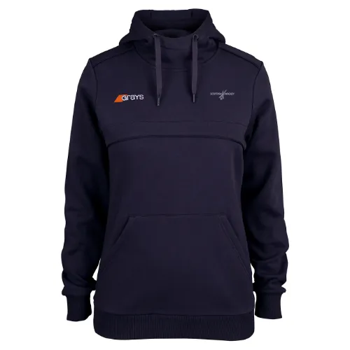 grays-point-felpa-con-cappuccio-donna-scottish-hockey-blu-navy-scuro image 1