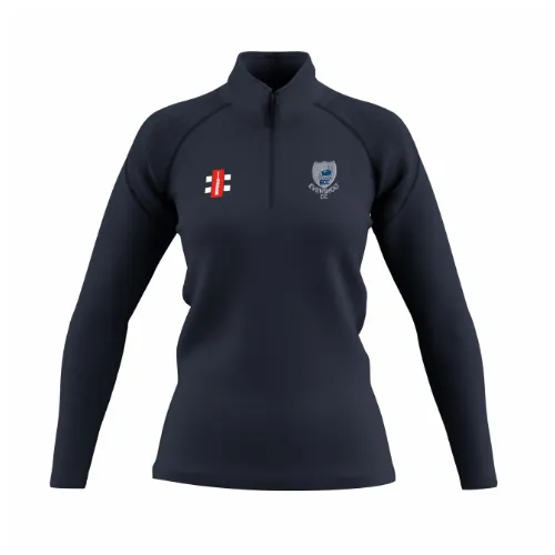 gray-nicolls-gts-pile-1-4-zip-donna-blu-navy-eversholt-cc image 1