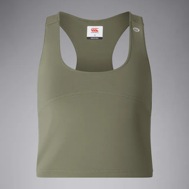 canterbury-convex-crop-top-donna-verde image 1