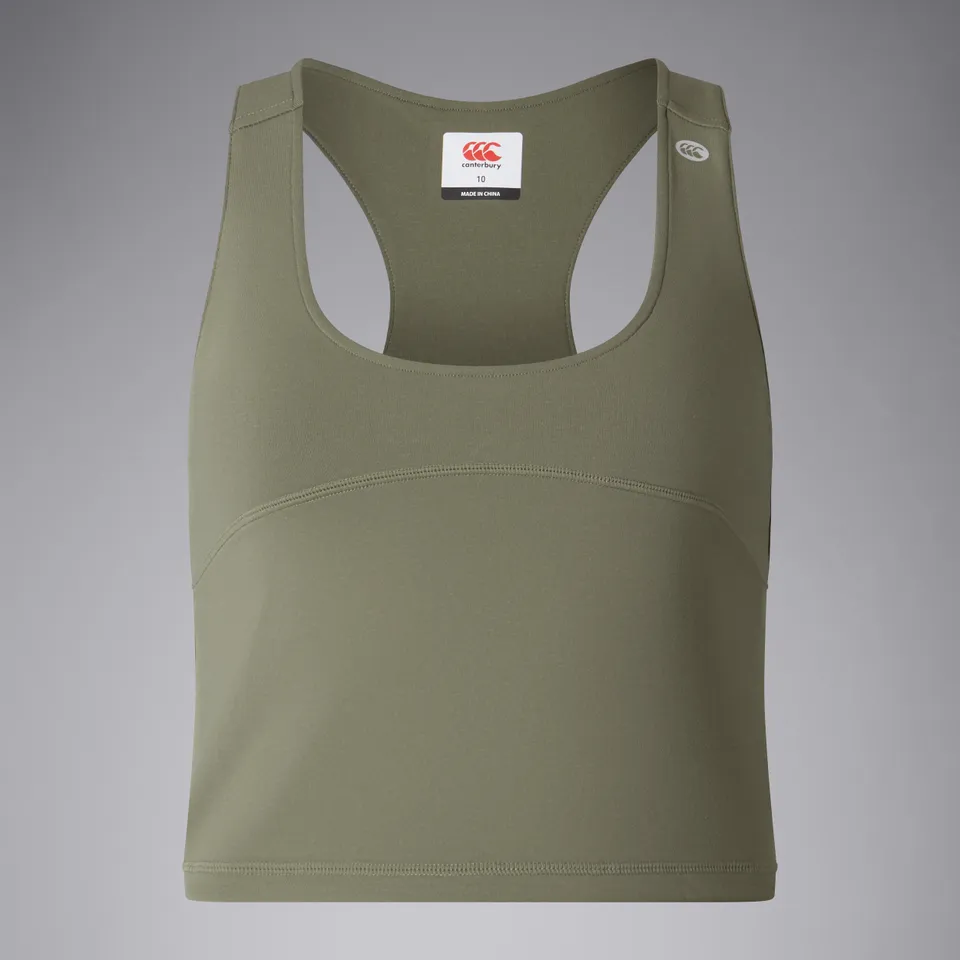canterbury-convex-crop-top-donna-verde image 1