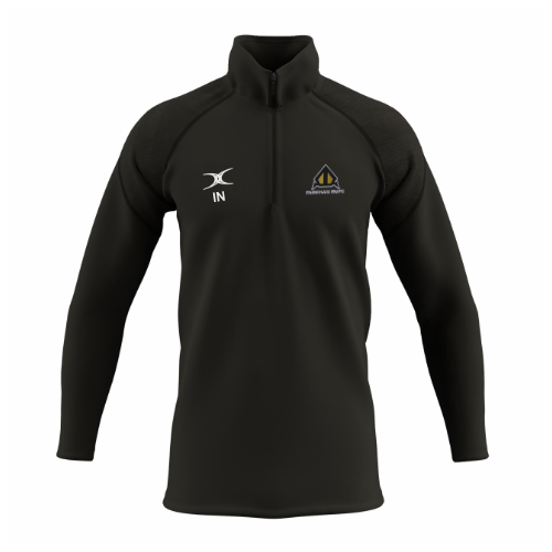 gilbert-rugby-farnham-rufc-junior-gts-pile-1-4-zip-nero image 1