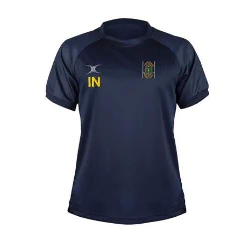 gilbert-rugby-nottingham-medics-rufc-evo-t-shirt-senior-dark-navy image 1