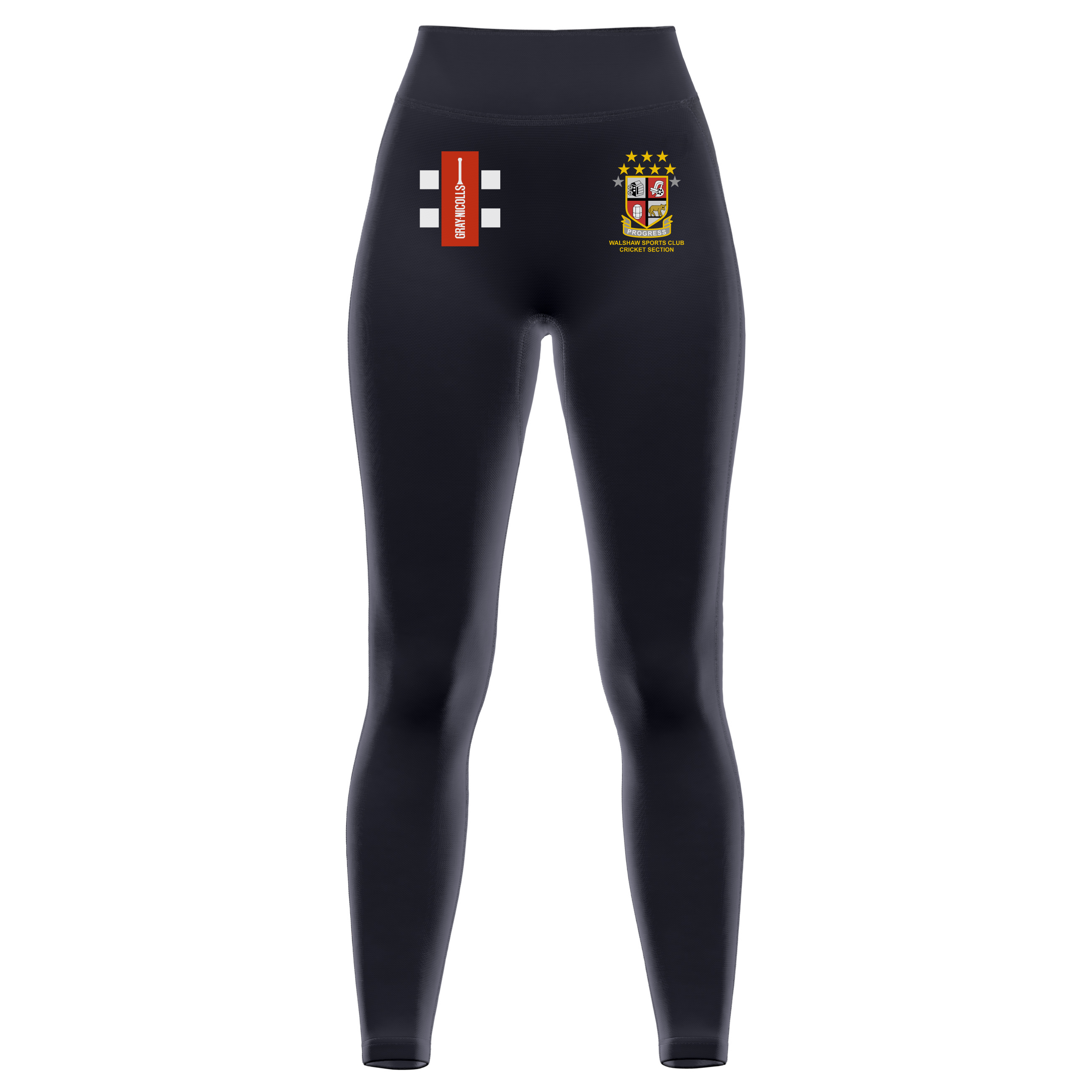 gray-nicolls-walshaw-cricket-club-donna-gts-leggings-neri image 1