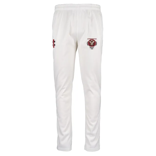 gray-nicolls-crs-cardinals-cc-matrix-slim-fit-trousers-ivory-senior image 1