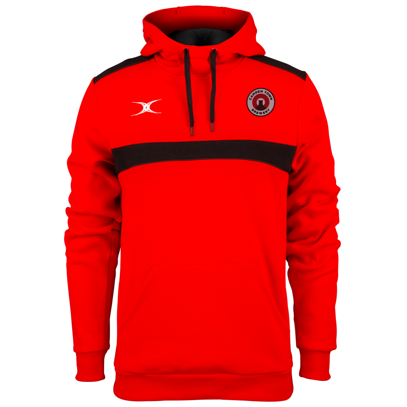 gilbert-rugby-camden-town-brewery-felpa-photon-uomo-rosso-nero image 1
