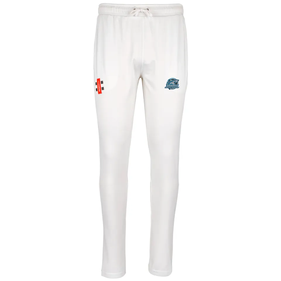gray-nicolls-sharks-cricket-academy-senior-pantaloni-pro-performance-avorio-matc image 1