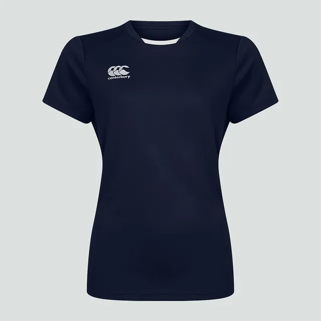 canterbury-club-dry-tee-donna-blu-navy-maglia-vapodri image 1