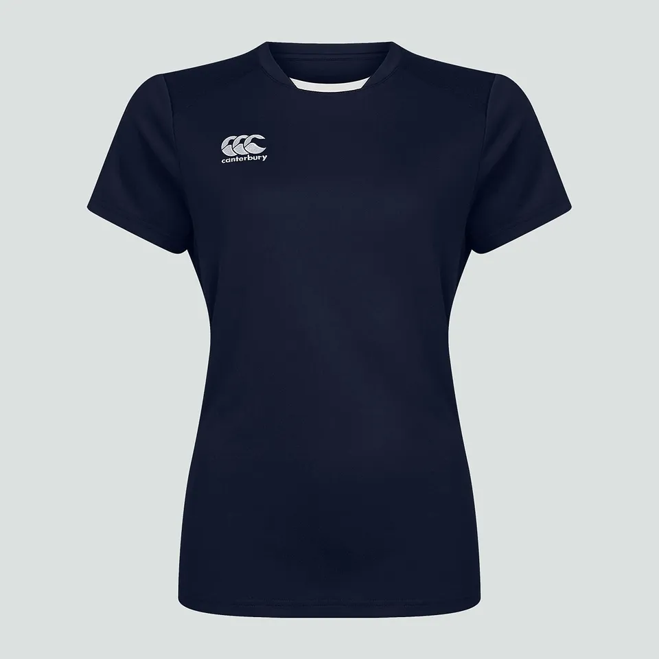 canterbury-club-dry-tee-donna-blu-navy-maglia-vapodri image 1