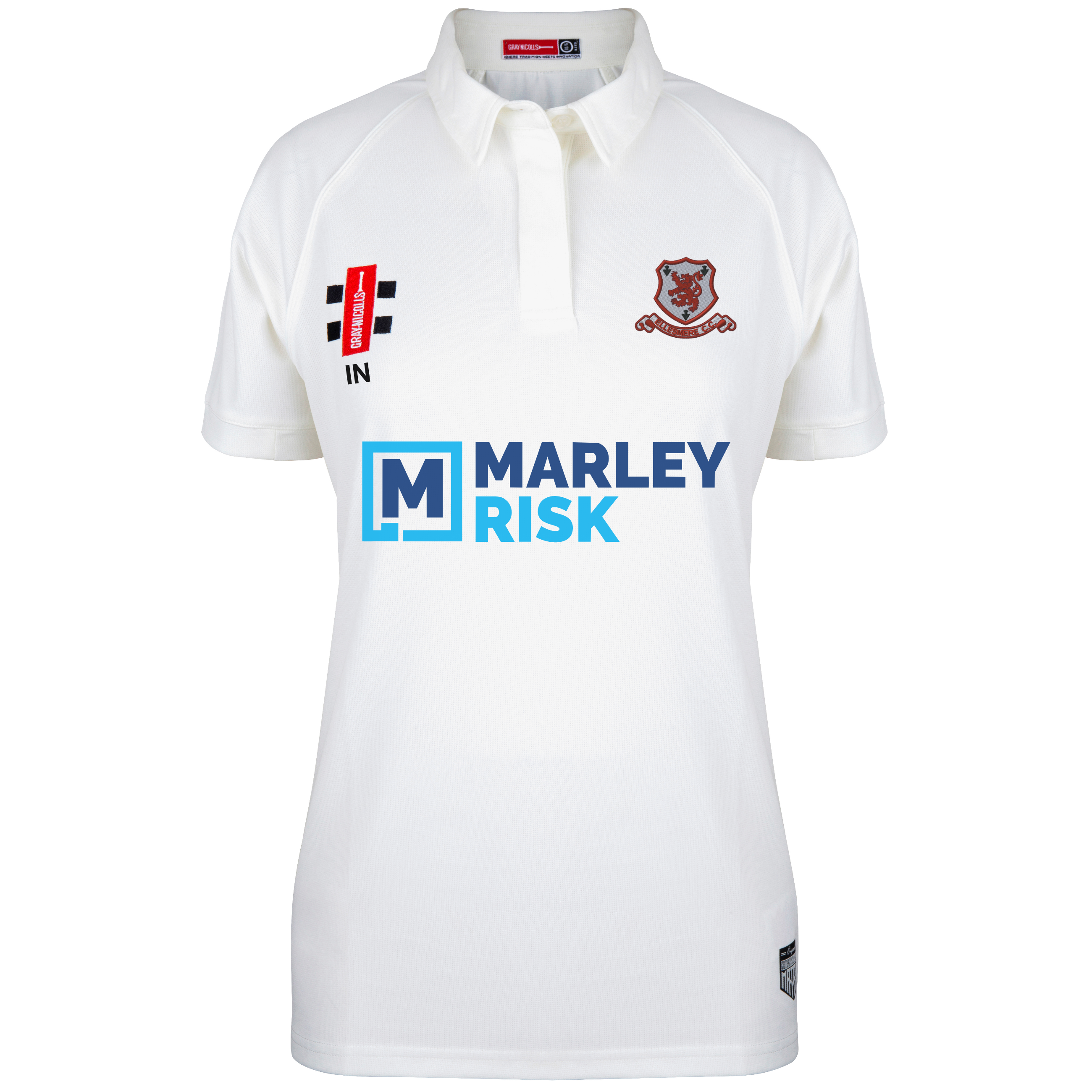 gray-nicolls-matrix-v2-maglia-cricket-manica-corta-donna-avorio-ellesmere-inizia image 1