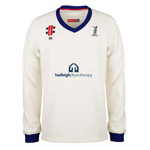 gray-nicolls-nacton-cc-pro-performance-maglione-match-adulto-avorio-blu-navy image 1