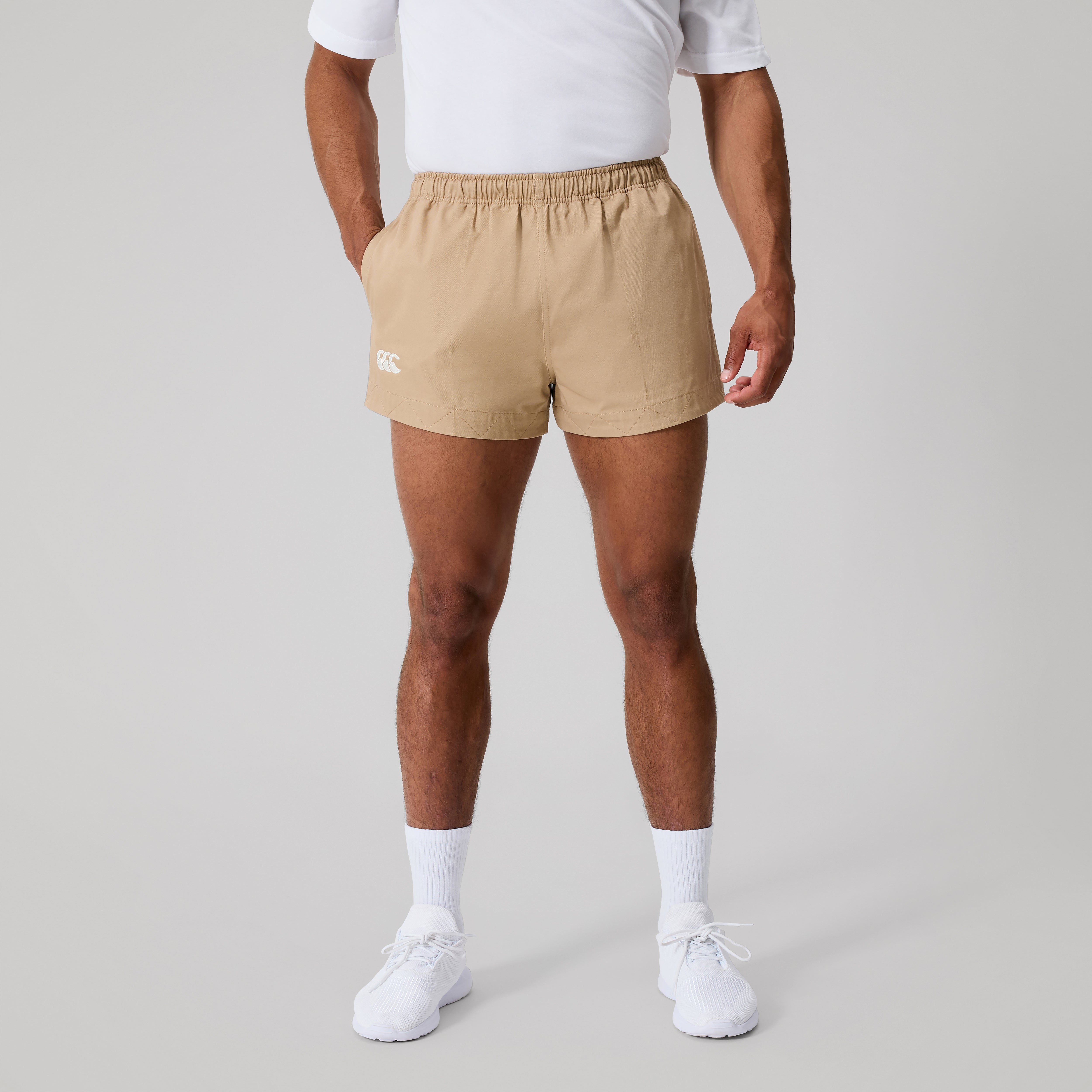 canterbury-retro-pantaloncino-uomo-marrone image 3