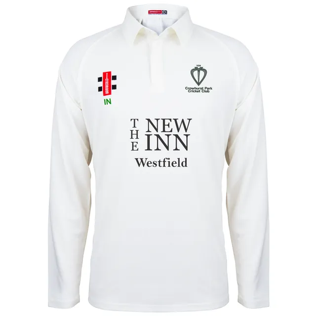 gray-nicolls-matrix-v2-maglia-cricket-manica-lunga-junior-crowhurst-park-cc-avor image 1