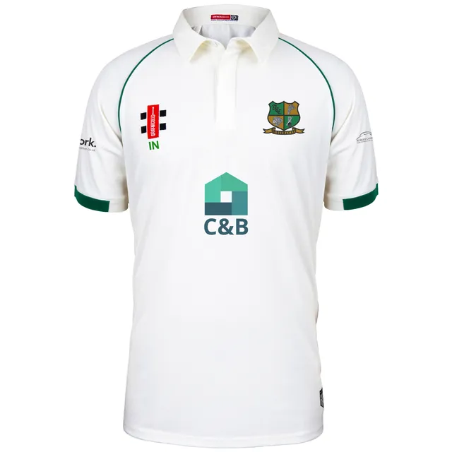 gray-nicolls-matrix-v2-maglia-cricket-manica-corta-ridgeway-cc-senior-avorio-ver image 1