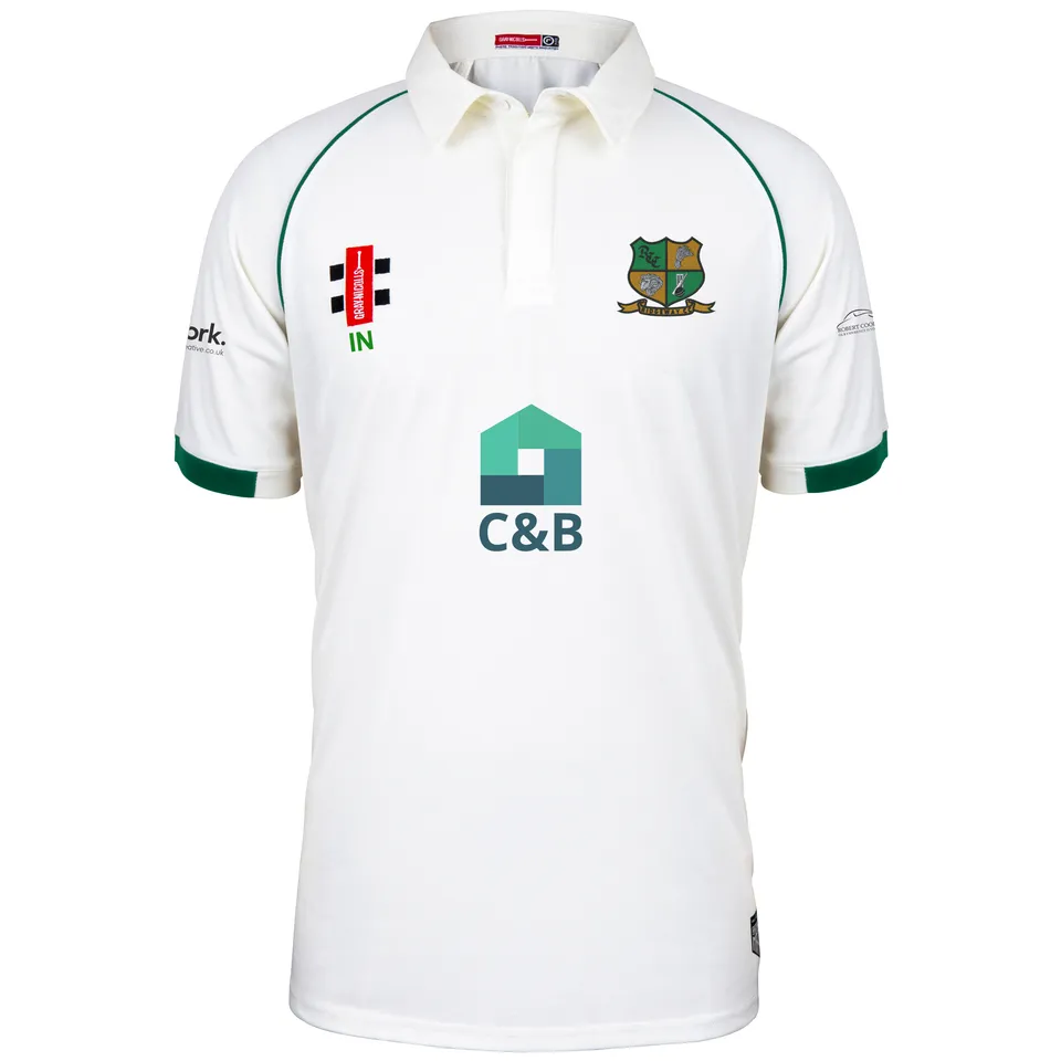 gray-nicolls-matrix-v2-maglia-cricket-manica-corta-ridgeway-cc-senior-avorio-ver image 1