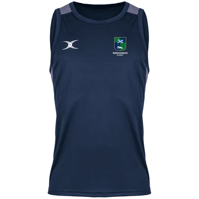 gilbert-rugby-pro-vest-senior-canotta-boroughmuir-rugby-blu-navy-adulto image 1