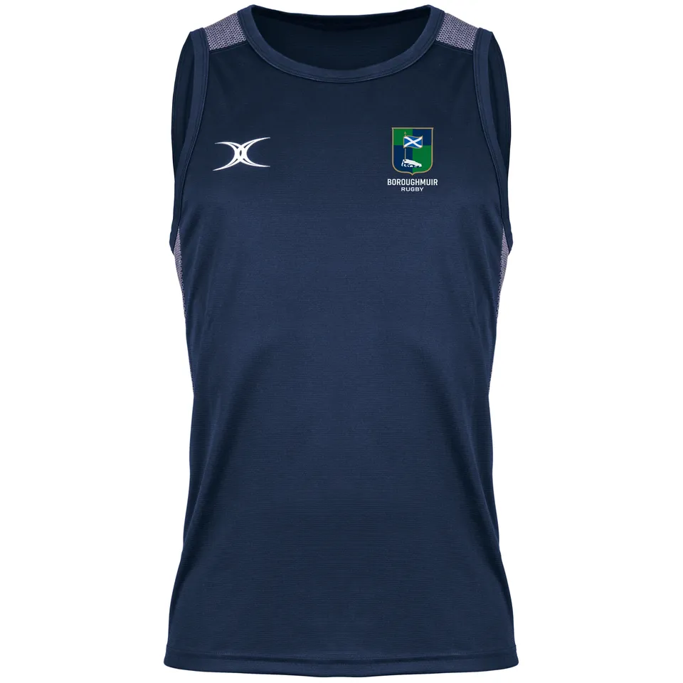 gilbert-rugby-pro-vest-senior-canotta-boroughmuir-rugby-blu-navy-adulto image 1