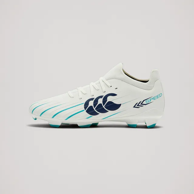 canterbury-speed-falcon-2-0-pro-firm-ground-adulto-bianco-scarpe-rugby-veloci image 1